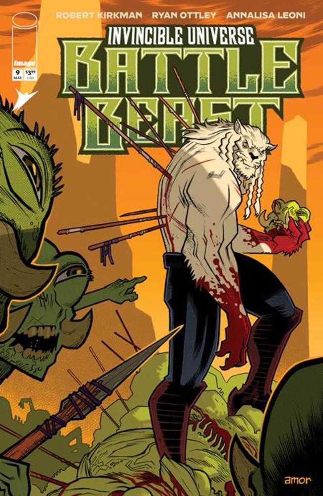 Invincible Universe: Battle Beast (2025) # 9 Cover F John Amor 1:100 Variant