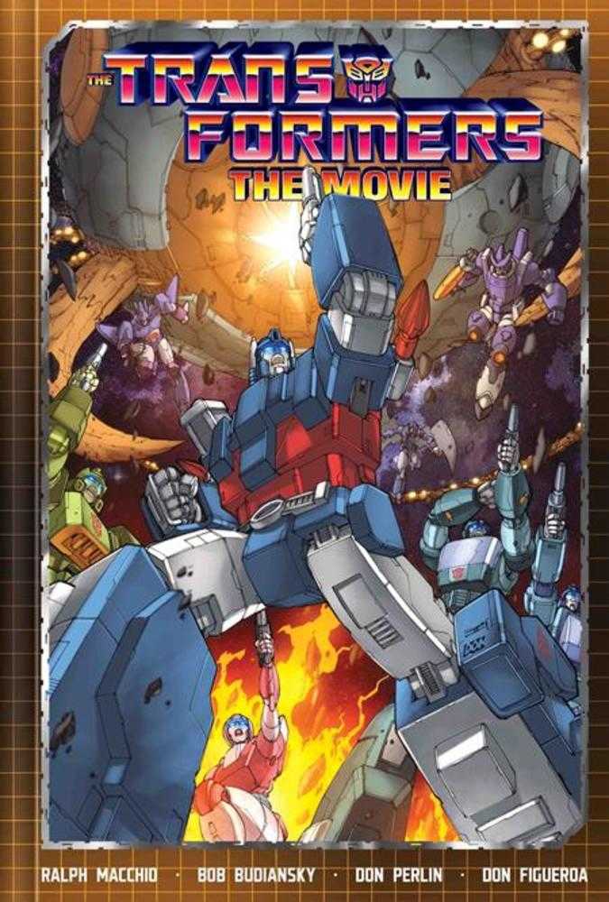 Transformers: The Movie Deluxe Edition HC Direct Market Exclusive Don Figueroa & Josh Burcham Cover