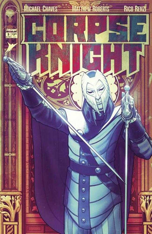 Corpse Knight #3 (Of 6) Cover D Nimit Malavia Stained Glass 1:25 Variant