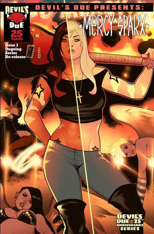 Devils Due Presents Mercy Sparx #1 (One Shot) Cover D Elizabeth Torque UV Spot 1:10 Variant (Mature)