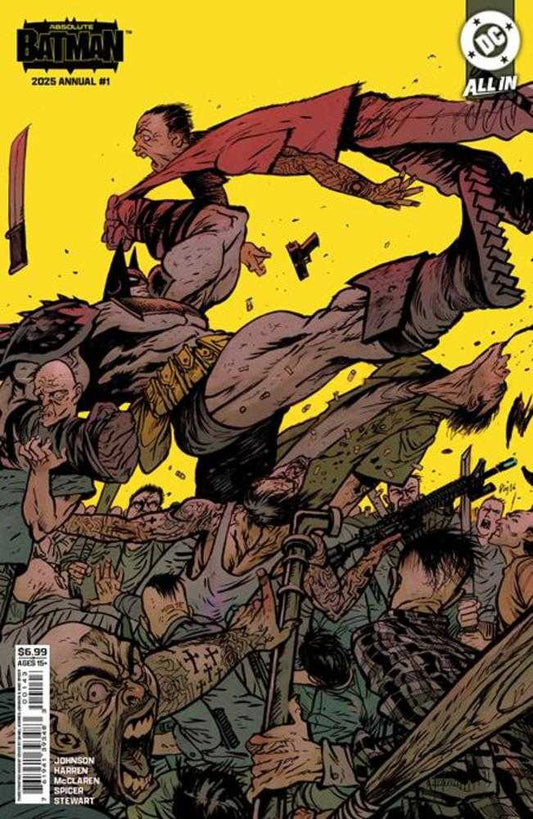 Absolute Batman 2025 Annual #1 (One Shot) (3rd Print) Cover C Daniel Warren Johnson Card Stock Variant