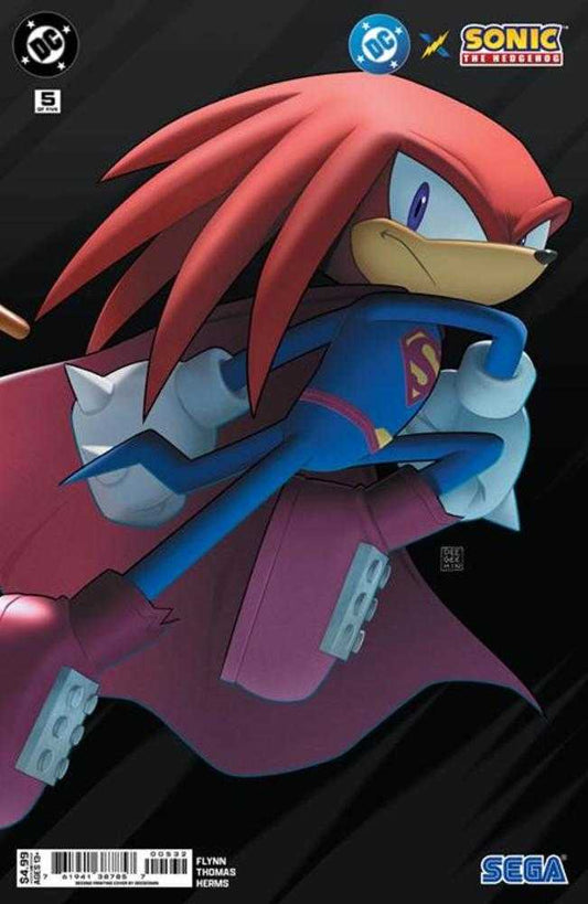 DC X Sonic The Hedgehog #5 (Of 5) (2nd Print) Deegeemin Connecting