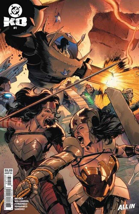 DC K.O. #1 (Of 5) (4th Print) Cover B Javi Fernandez Connecting Card Stock Variant