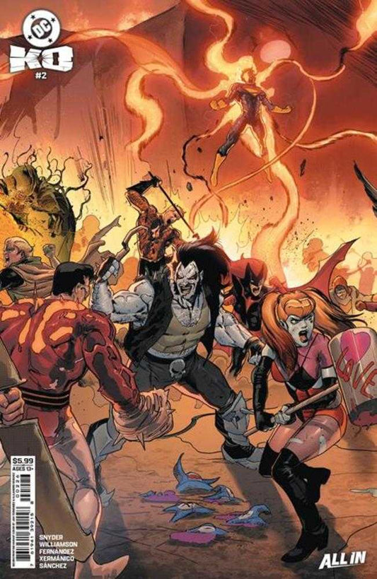 DC K.O. #2 (Of 5) (2nd Print) Cover B Javi Fernandez Connecting Card Stock Variant