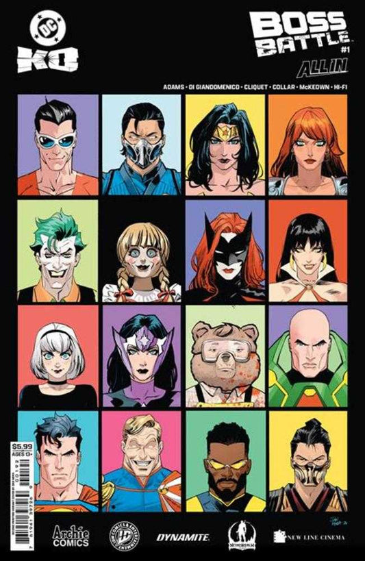 DC K.O. Boss Battle #1 (One Shot) (2nd Print) Cover B Dan Mora Card Stock Variant