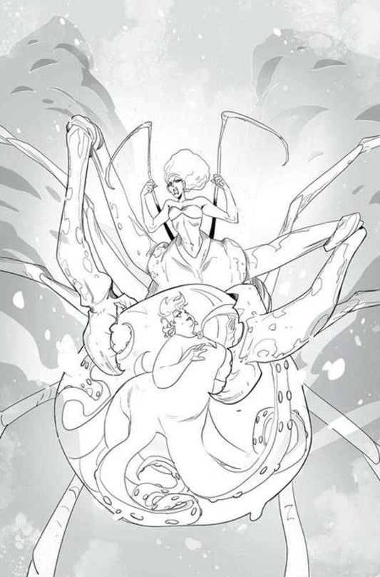 Disney Villains Ursula #3 Cover N FOC Mirka Andolfo Line Art 1:5 Virgin Variant