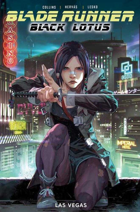 Blade Runner: Black Lotus - Las Vegas Vol 01 TPB Direct Market Edition Kael Ngu Cover