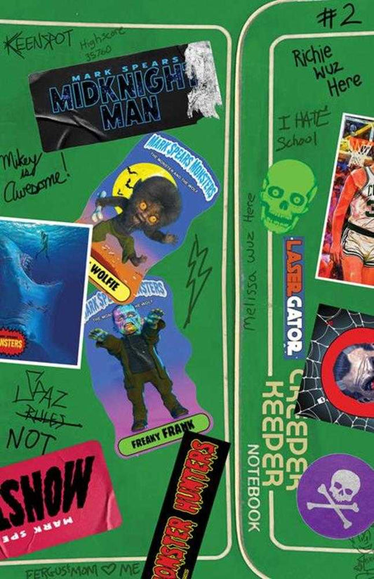 Mark Spears Midknight Man #2 Cover F Mark Spears Creeper Keeper Spot Gloss 1:50 Variant