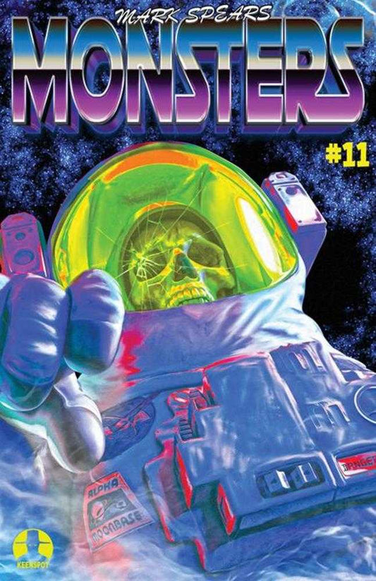 Mark Spears Monsters #11 Cover F Mark Spears Glow In The Dark Spaceman 1:66 Variant