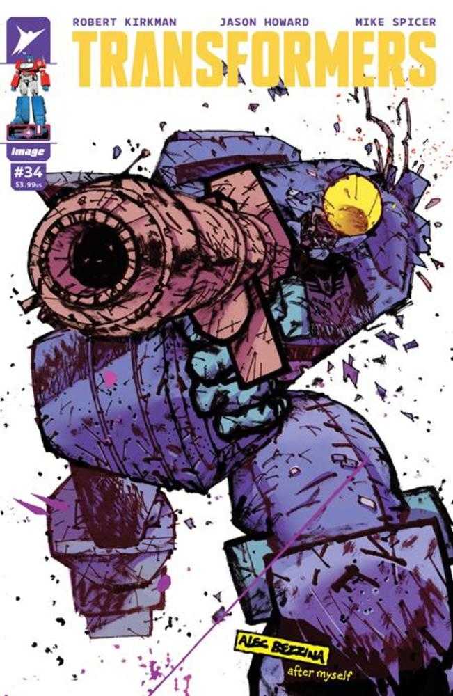 Transformers #34 Cover E 1 in 50 Alec Bezzina Variant