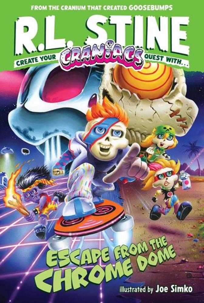 Craniacs Novel Hardcover Volume 01 Escape From The Chrome Dome
