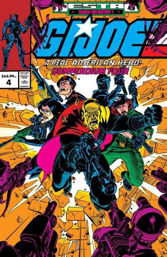 G.I. Joe A Real American Hero Compendium Vol 04 TPB Direct Market Exclusive Michael Golden Cover