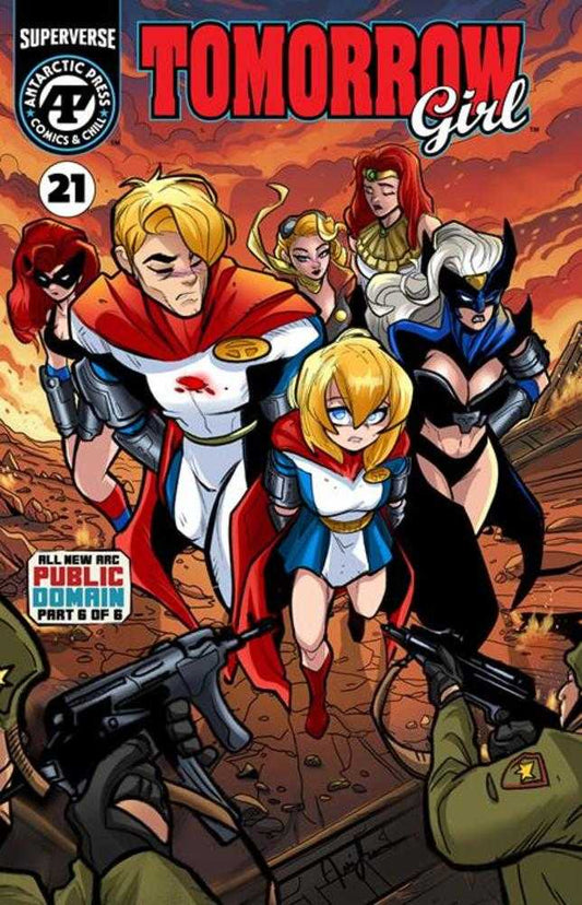 Tomorrow Girl #21 Cover A Terry Parr