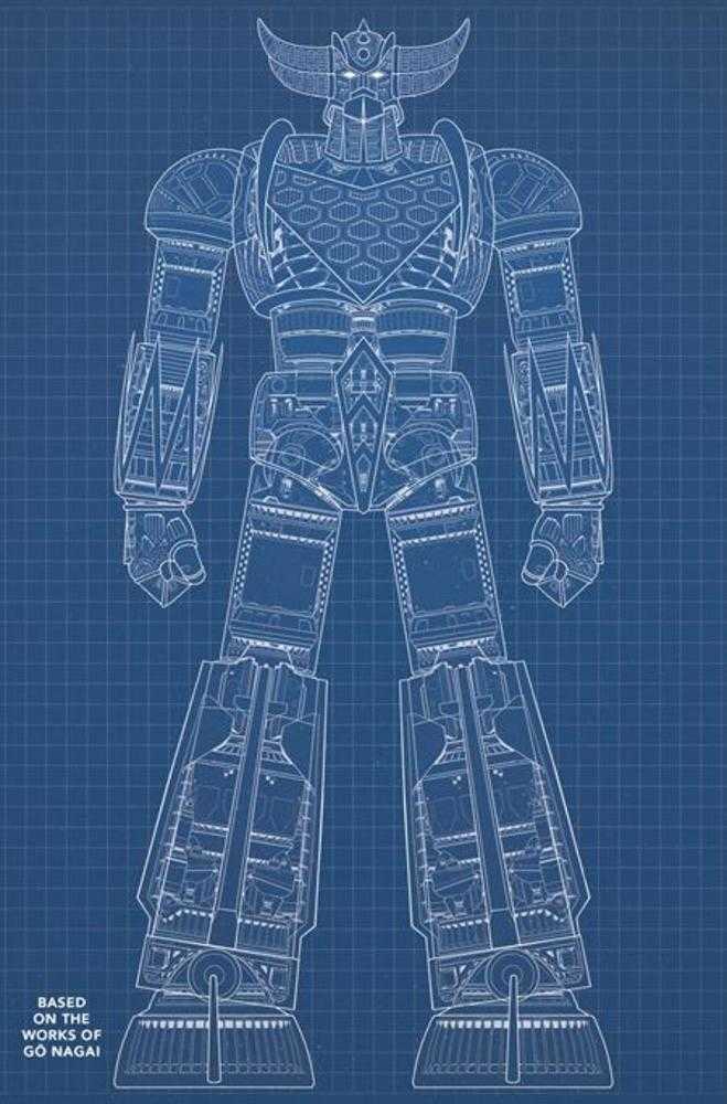 Ufo Robot Grendizer #1 (Of 4) Cover E Blueprint Denis Bajram & Brice Cossu Variant