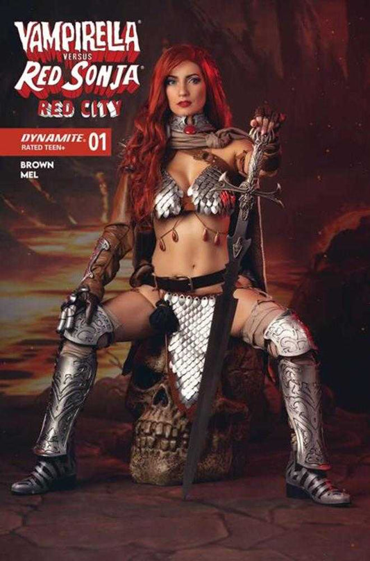 Vampirella vs Red Sonja Red City #1 Cover D Cosplay Red Sonja Ivycosplay Variant