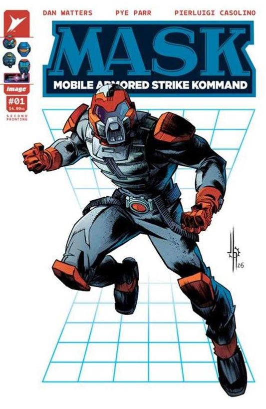 Mask #1 (2nd Print) Cover A Jason Howard