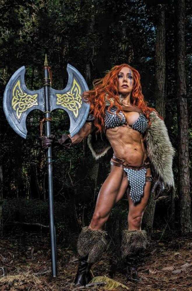Red Sonja She Devil With A Sword #6 Cover H 1 in 10 Cosplay Victoria Recchione Full Art Variant