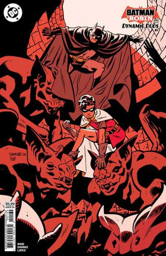 Batman & Robin Year One Dynamic Duos #1 (Of 12) (2nd Print) Cover B Chris Samnee Card Stock Variant
