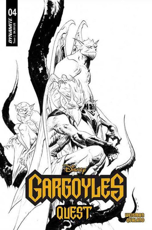 Gargoyles Quest #4 Cover F 10 Copy Variant Edition Lee Line Art