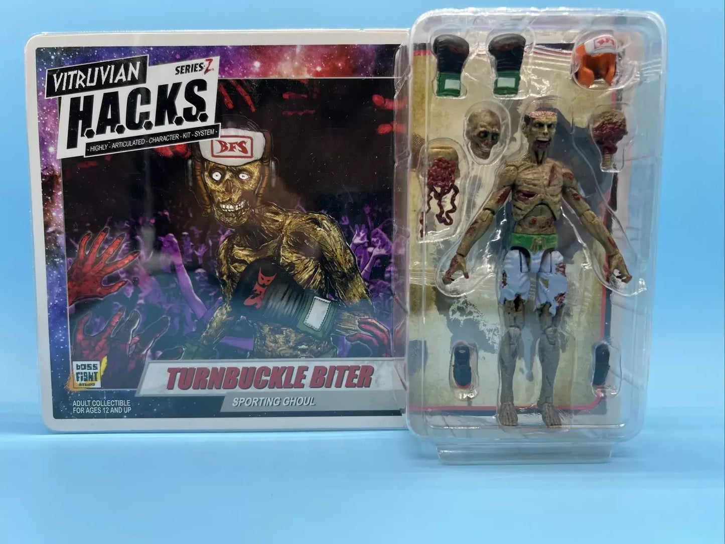 Vitruvian H.A.C.K.S. Action Figure: Series Z - TURNBUCKLE BITER