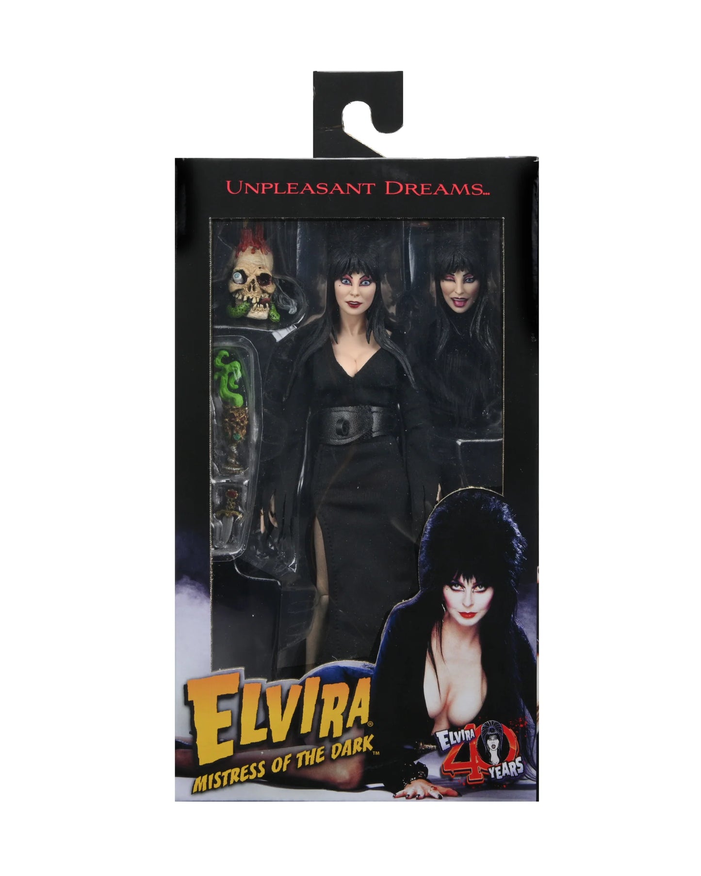 Elvira - Mistress of the Dark 8” Clothed Action Figure