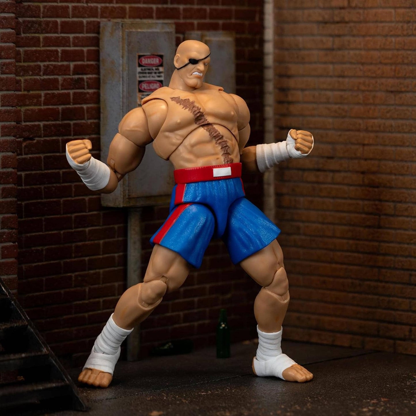 Street Fighter II Sagat 1:12 Scale Action Figure