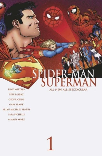 Marvel/DC: Spider-Man/Superman (2026) #1 Giuseppe Camuncoli Homage 1:25 Variant
