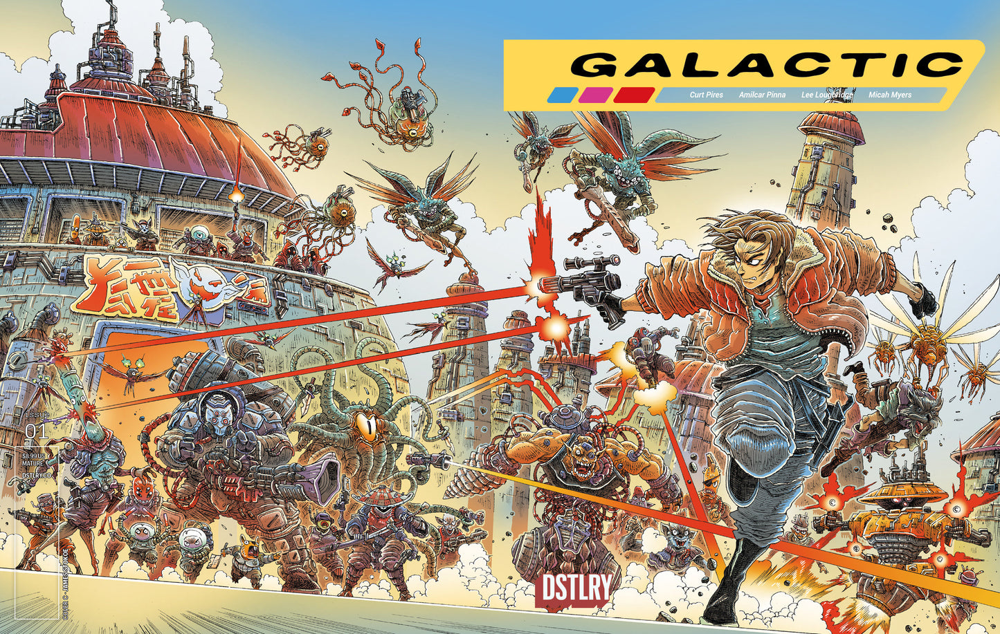 Galactic #1 Cover C James Stokoe 1:10 Variant