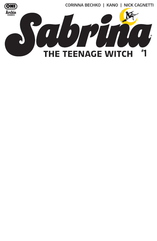 Sabrina The Teenage Witch #1 Cover E Blank Sketch Variant