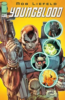 Youngblood #100 (2nd Print) Cover B Ghost Machine Variant