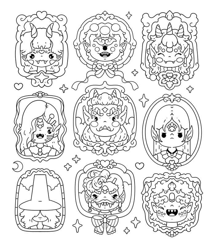 Unofficial Coloring Book for Fans of KPop Demon Hunters