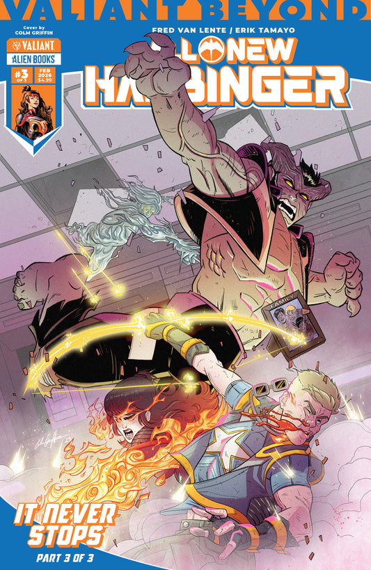 Valiant Beyond: All New Harbinger #6  It Never Stops #3 Cover A (Griffin)