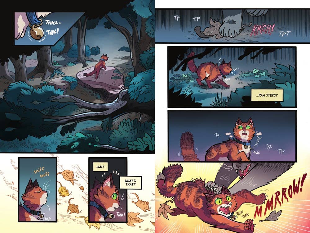 Warriors Graphic Novel Vol 01: The Prophecies Begin TPB