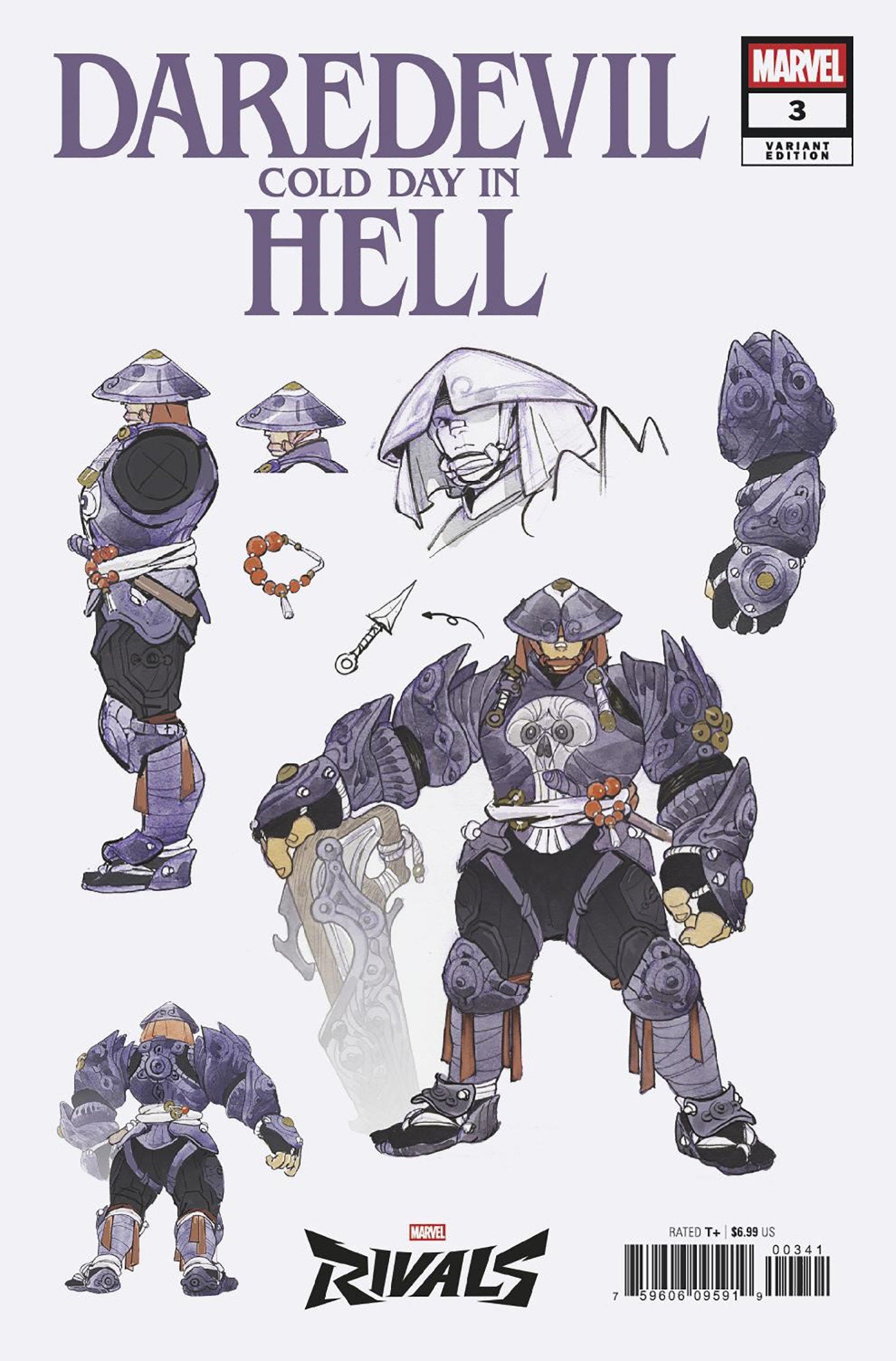 Daredevil: Cold Day In Hell (2025) #3 Peach Momoko Marvel Rivals Variant