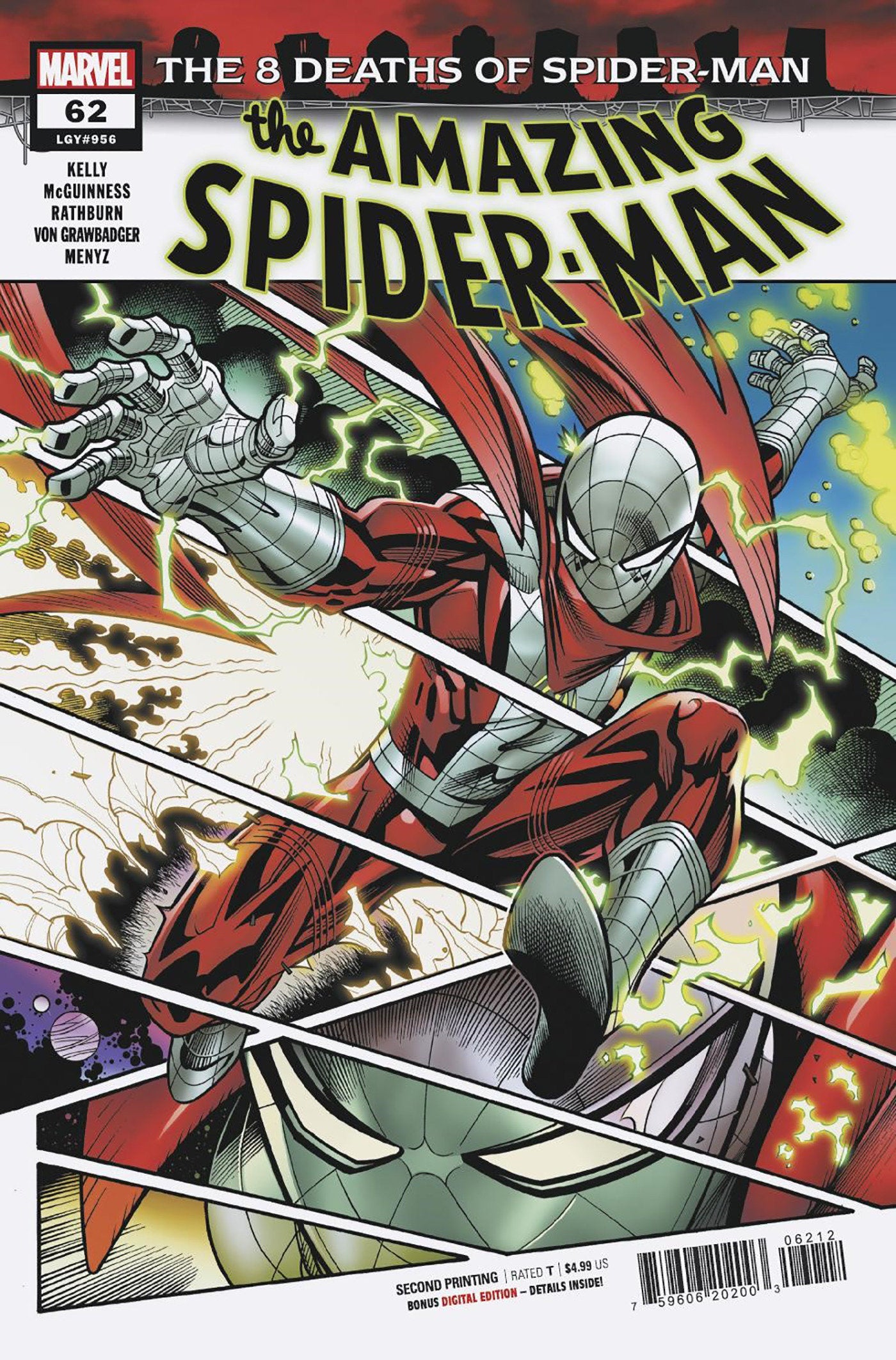 Amazing Spider-Man (2022) #62 (2nd Print) Mcguinness Variant