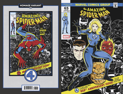 Amazing Spider-Man (2022) #65 Vecchio Fantastic Four Homage Variant