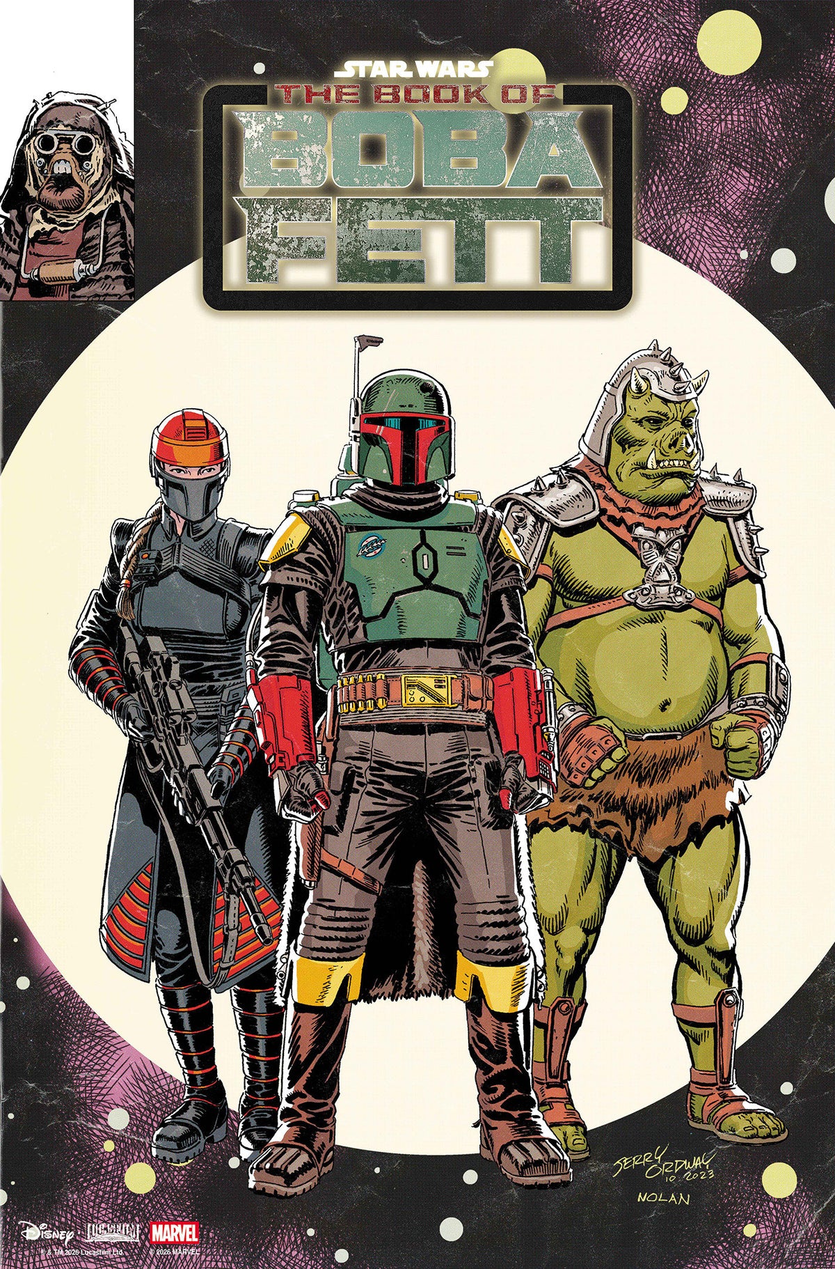 Star Wars: The Book Of Boba Fett #1 Jerry Ordway Variant