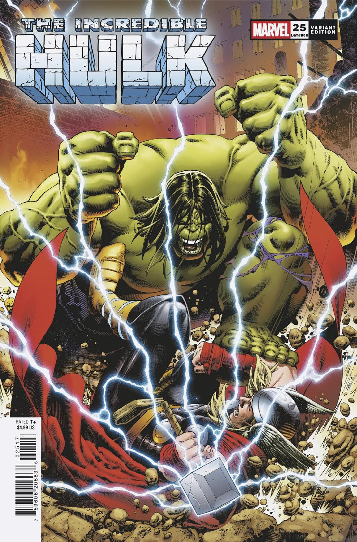 Incredible Hulk (2023) #25 Paulo Siqueira 1:25 Variant