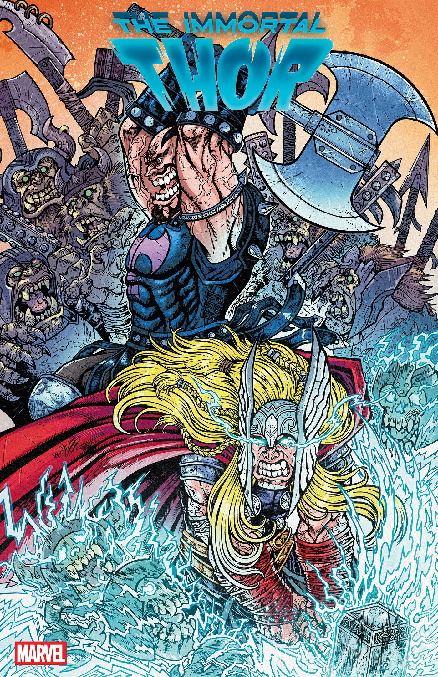Immortal Thor (2023) #23 Maria Wolf 1:25 Variant