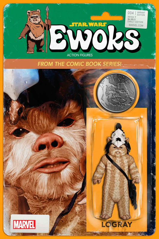 Star Wars: Ewoks (2024) #4 (of 4) John Tyler Christopher Action Figure Variant