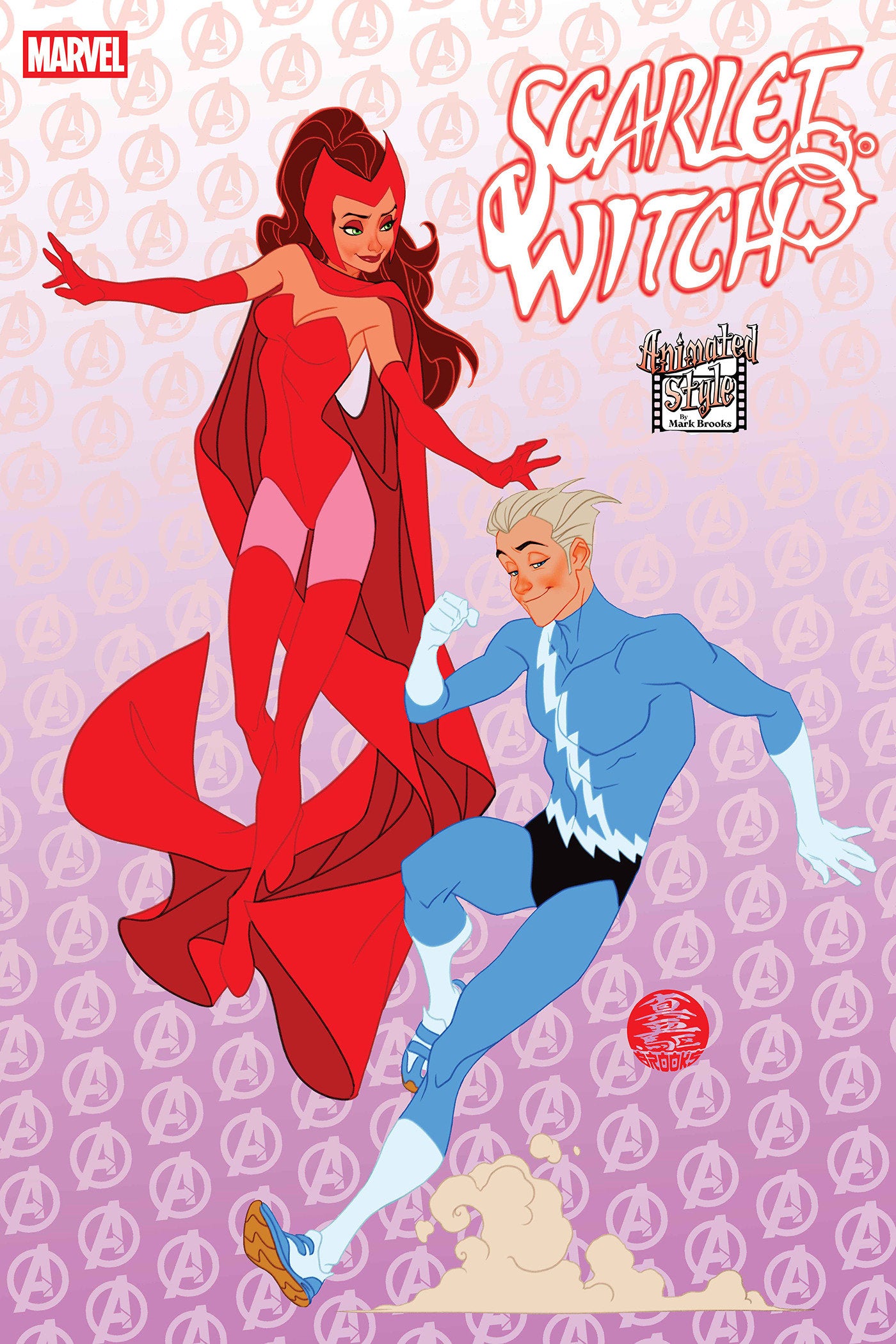 Scarlet Witch (2024) #9 Mark Brooks Animated-Style Variant