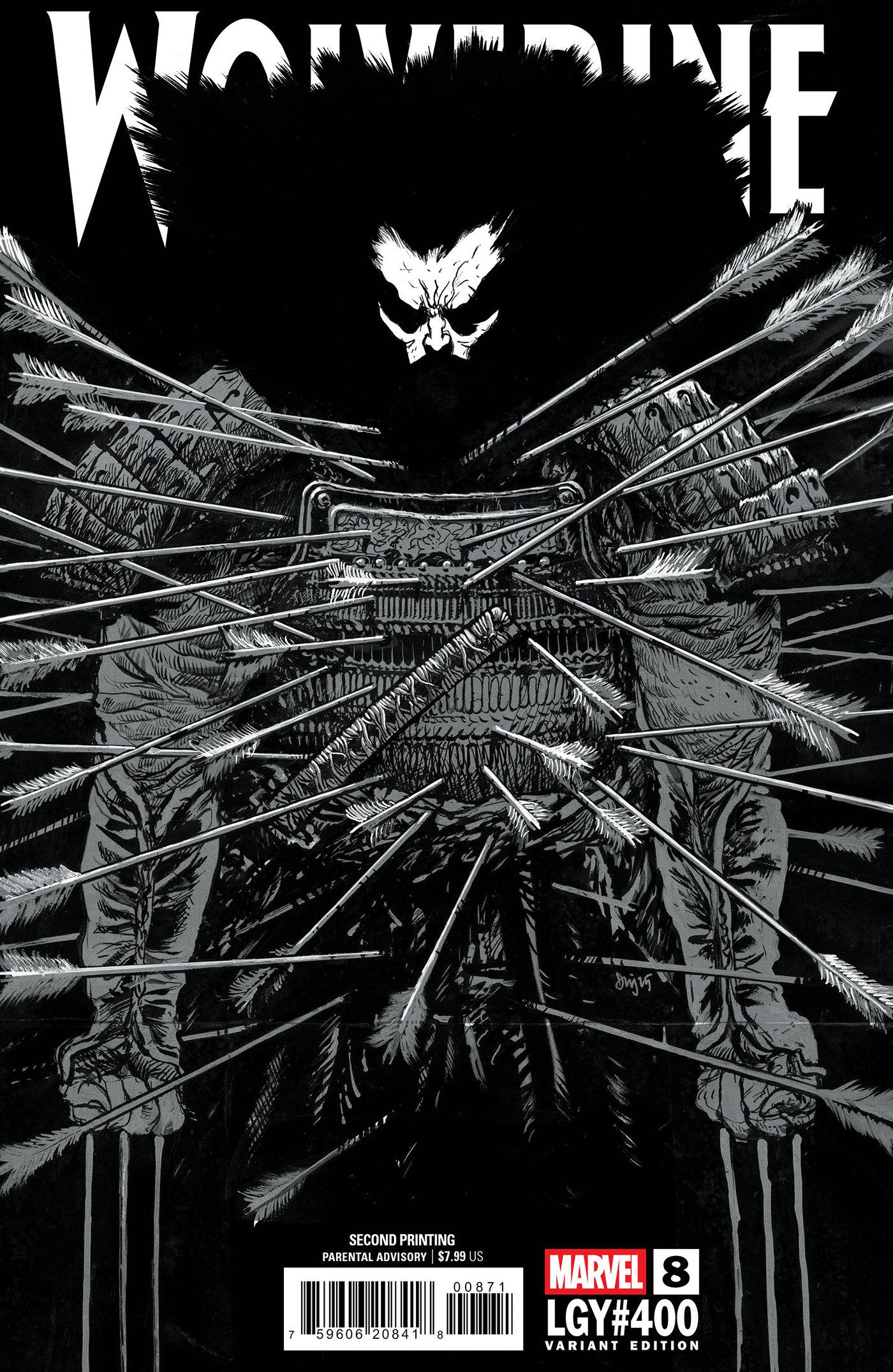 Wolverine (2024) # 8 (2nd Print) Daniel Warren Johnson Variant