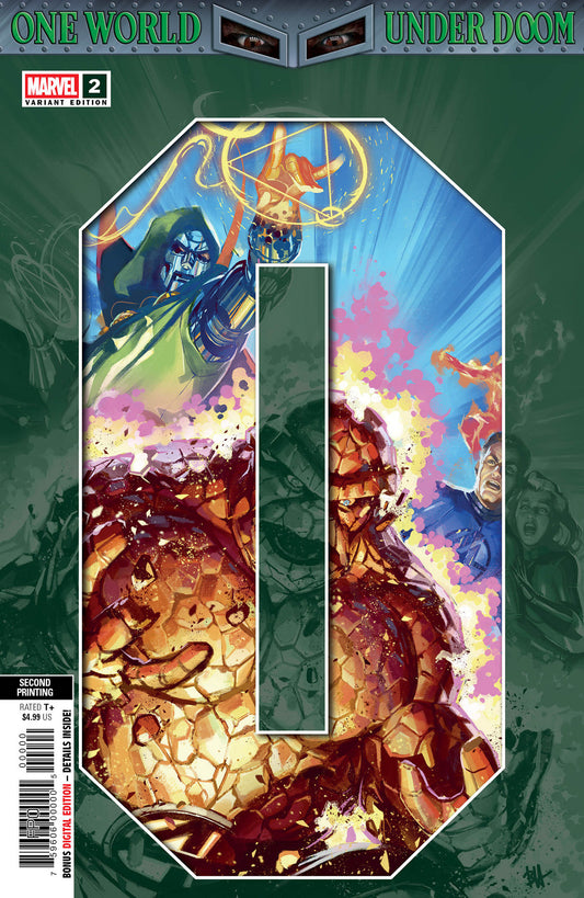 One World Under Doom (2025) #2 (of 9) (2nd Print) Ben Harvey Variant