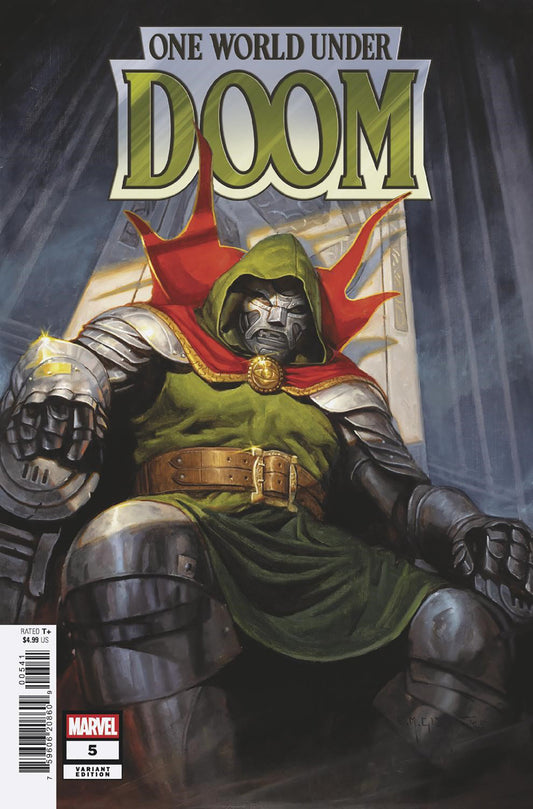 One World Under Doom (2025) #5 (of 9) E.M. Gist Variant