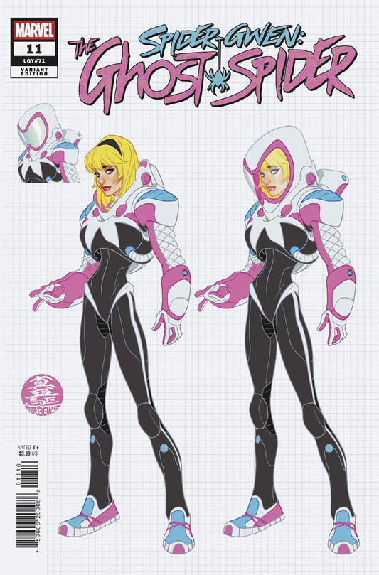 Spider-Gwen: The Ghost-Spider (2024) #11 Mark Brooks 1:10 Design Variant