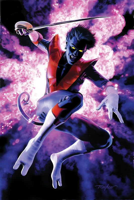 Uncanny X-Men (2024) # 9 Mike Mayhew Nightcrawler Full Art Variant