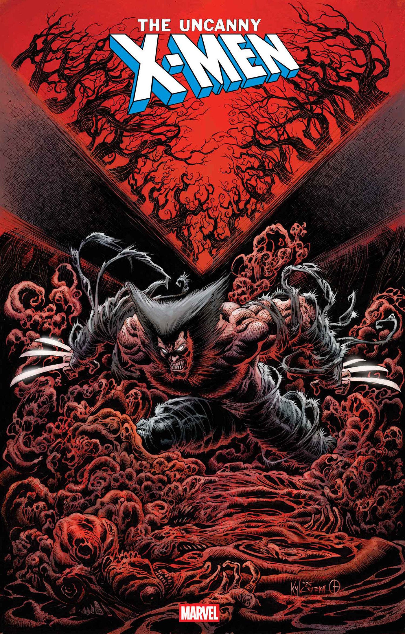 Uncanny X-Men (2024) #16 Kyle Hotz 1:25 Variant