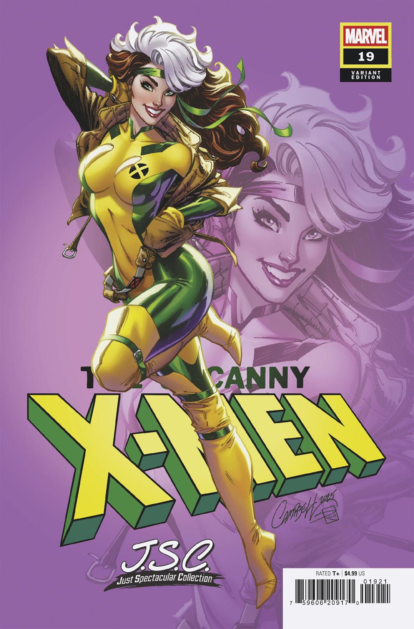 Uncanny X-Men (2024) #19 J. Scott Campbell Just Spectacular Collection Variant