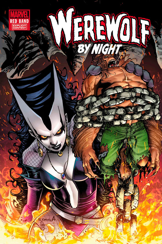 Werewolf By Night: Red Band (2024) #6 Sergio Davila Variant [Polybagged]