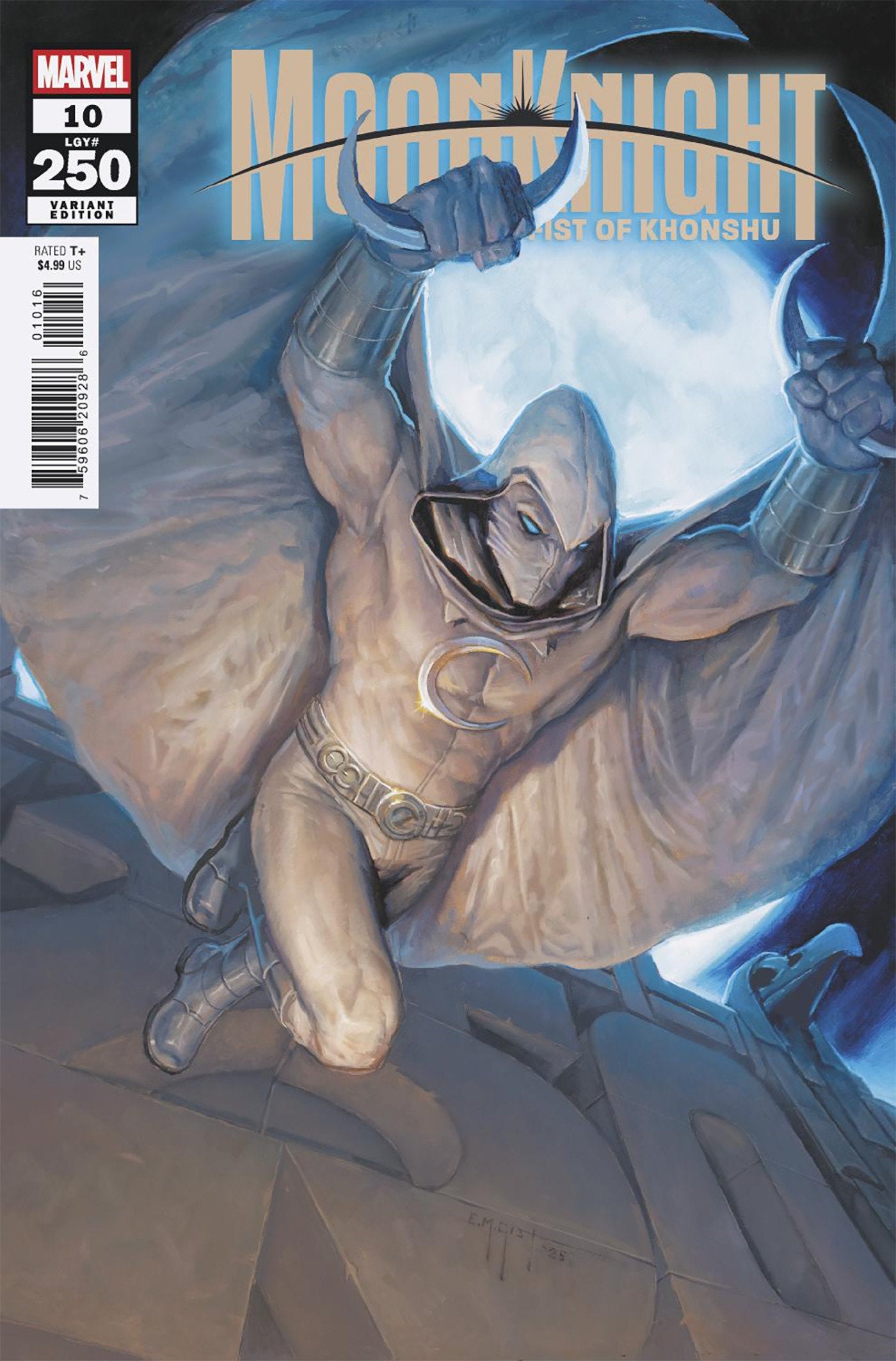 Moon Knight: Fist Of Khonshu (2024) #10 E.M. Gist 1:25 Variant
